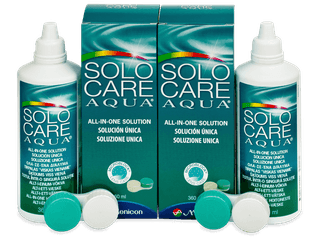 SoloCare Aqua kontaktlencse folyadék 2 x 360ml