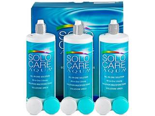 SoloCare Aqua kontaktlencse folyadék 3 x 360 ml - Korábbi csomagolás