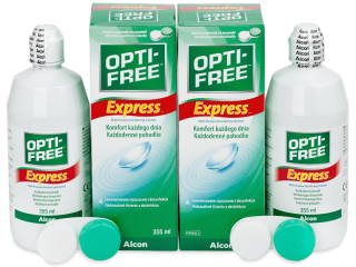 OPTI-FREE Express kontaktlencse folyadék 2 x 355 ml  - Gazdaságos duo kiszerelés - ápolószer
