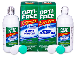OPTI-FREE Express kontaktlencse folyadék 2 x 355 ml - Korábbi csomagolás