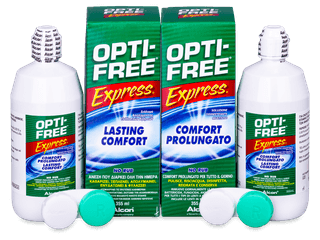 OPTI-FREE Express kontaktlencse folyadék 2 x 355 ml - Korábbi csomagolás