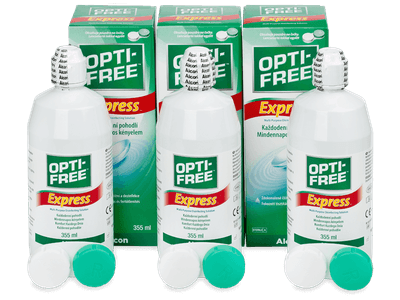 OPTI-FREE Express kontaktlencse folyadék 3 x 355 ml
