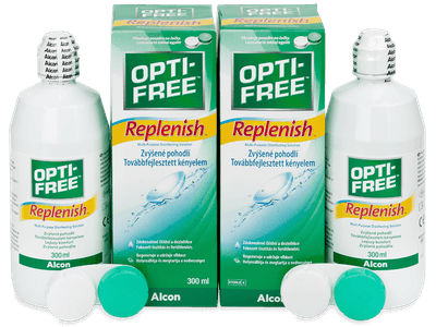 OPTI-FREE RepleniSH kontaktlencse folyadék 2 x 300 ml