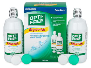 OPTI-FREE RepleniSH kontaktlencse folyadék 2 x 300 ml - Korábbi csomagolás