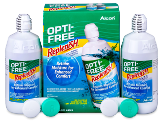 OPTI-FREE RepleniSH kontaktlencse folyadék 2 x 300 ml - Korábbi csomagolás