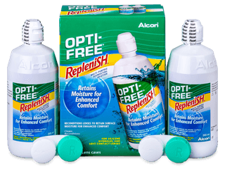 OPTI-FREE RepleniSH kontaktlencse folyadék 2 x 300 ml - Korábbi csomagolás