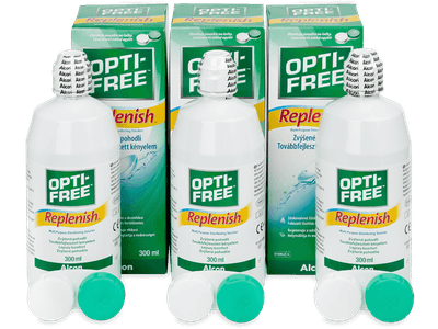 OPTI-FREE RepleniSH kontaktlencse folyadék 3 x 300 ml