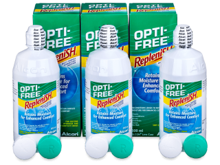 OPTI-FREE RepleniSH kontaktlencse folyadék 3 x 300 ml - Korábbi csomagolás