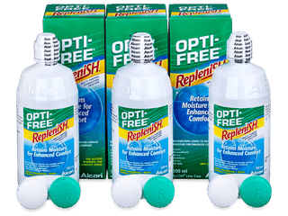 OPTI-FREE RepleniSH kontaktlencse folyadék 3 x 300 ml - Korábbi csomagolás