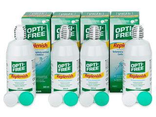 OPTI-FREE RepleniSH kontaktlencse folyadék 4x 300 ml  - Korábbi csomagolás
