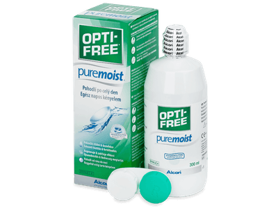 OPTI-FREE PureMoist kontaktlencse folyadék 300 ml 