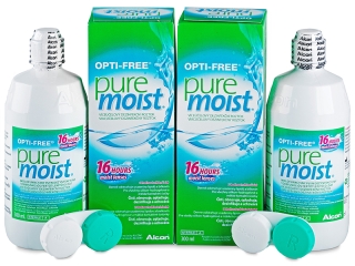 OPTI-FREE PureMoist kontaktlencse folyadék 2 x 300 ml - Korábbi csomagolás