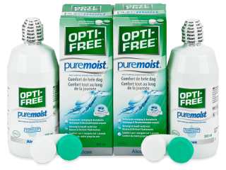 OPTI-FREE PureMoist kontaktlencse folyadék 2 x 300 ml - Ez a termék ilyen változatú csomagolásban is kapható