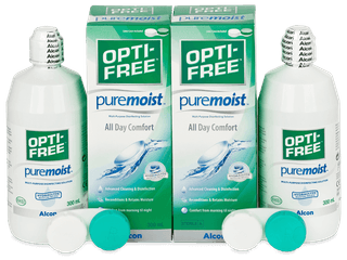OPTI-FREE PureMoist kontaktlencse folyadék 2 x 300 ml - Ez a termék ilyen változatú csomagolásban is kapható