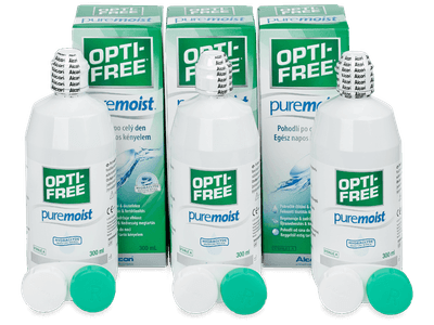 OPTI-FREE PureMoist kontaktlencse folyadék 3 x 300 ml 