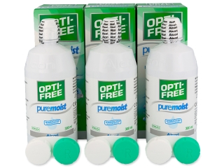 OPTI-FREE PureMoist kontaktlencse folyadék 3 x 300 ml - Korábbi csomagolás