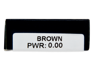 TopVue Daily Color - Brown - dioptria nélkül napi lencsék (2 db lencse) - Paraméterek előnézete