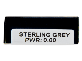 TopVue Daily Color - Sterling Grey - dioptria nélkül napi lencsék (2 db lencse) - Paraméterek előnézete