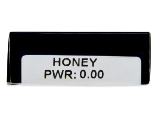 TopVue Daily Color - Honey - dioptria nélkül napi lencsék (2 db lencse) - Paraméterek előnézete