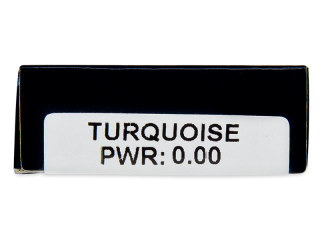 TopVue Daily Color - Turquoise - dioptria nélkül napi lencsék (2 db lencse) - Paraméterek előnézete
