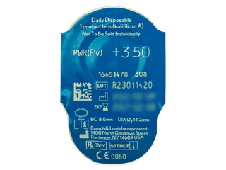 Bausch + Lomb ULTRA One Day (30 db lencse) - Korábbi csomagolás