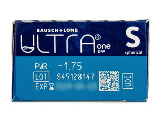 Bausch + Lomb ULTRA One Day (30 db lencse) - Paraméterek előnézete