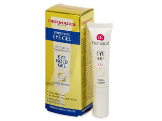 Dermacol Eye Gold szemgél fáradt szemre 15 ml 