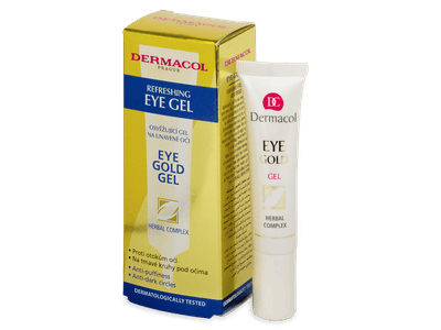 Dermacol Eye Gold szemgél fáradt szemre 15 ml