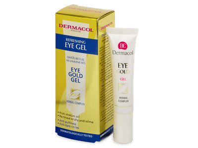 Dermacol Eye Gold szemgél fáradt szemre 15 ml 