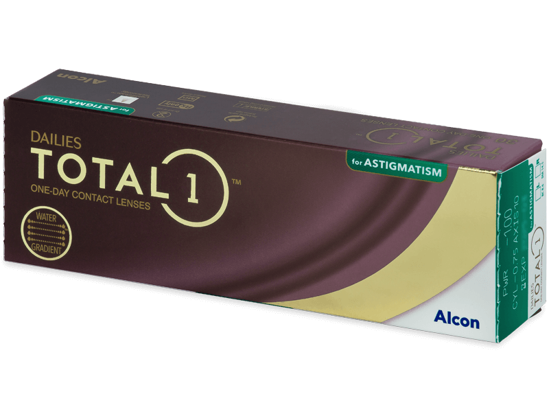 Dailies TOTAL1 for Astigmatism (30 db lencse) - Tórikus kontaktlencsék