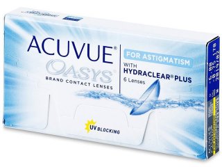 Acuvue Oasys for Astigmatism (6 db lencse) - Tórikus kontaktlencsék