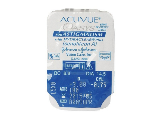 Acuvue Oasys for Astigmatism (6 db lencse) - Buborékcsomagolás előnézete