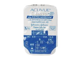 Acuvue Oasys for Astigmatism (6 db lencse) - Buborékcsomagolás előnézete