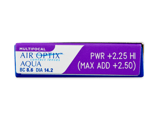 Air Optix Aqua Multifocal (6 db lencse) - Paraméterek előnézete