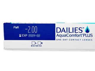 Dailies AquaComfort Plus (90 db lencse) - Paraméterek előnézete