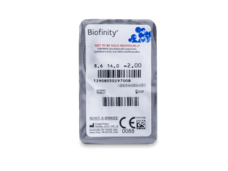 Biofinity (6 db lencse) - Buborékcsomagolás előnézete