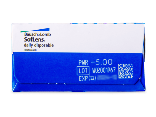 SofLens Daily Disposable (30 db lencse) - Paraméterek előnézete