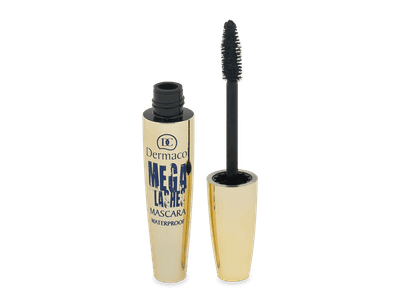 Dermacol fekete Mascara Mega Lashes Waterproof szempillaspirál 12,5 ml
