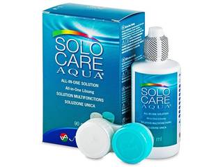 SoloCare Aqua kontaktlencse folyadék 90 ml - Korábbi csomagolás