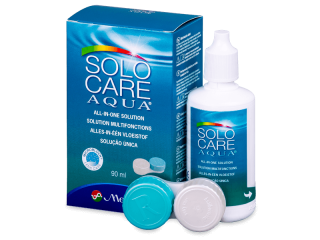 SoloCare Aqua kontaktlencse folyadék 90 ml  - Ápolószer