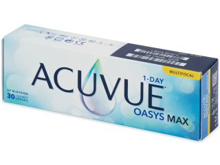 Acuvue Oasys Max 1-Day Multifocal (30 db lencse) - Multifokális kontaktlencsék