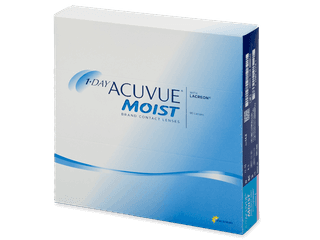 1 Day Acuvue Moist (90 db lencse) - Napi kontaktlencsék