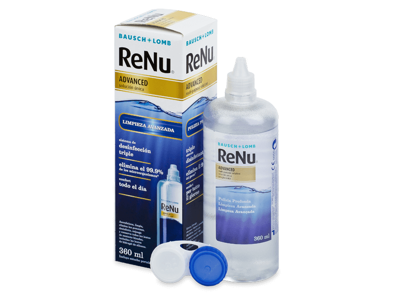 ReNu Advanced kontaktlencse folyadék 360 ml 