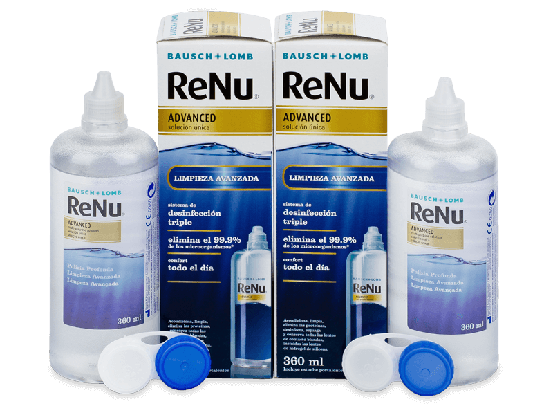 ReNu Advanced kontaktlencse folyadék 2x 360 ml 