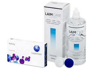 Biofinity (6 db lencse) + 400 ml Laim-Care ápolószer