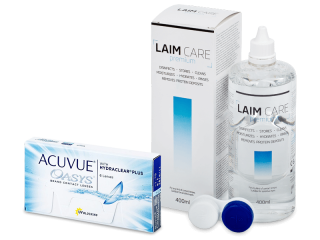 Acuvue Oasys (6 db lencse) + 400 ml Laim-Care ápolószer