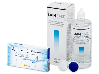 Acuvue Oasys (6 db lencse) + 400 ml Laim-Care ápolószer