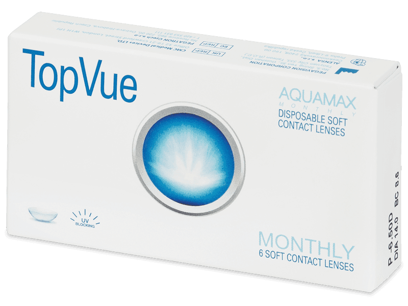 TopVue Monthly (6 db lencse) - Havi kontaktlencsék