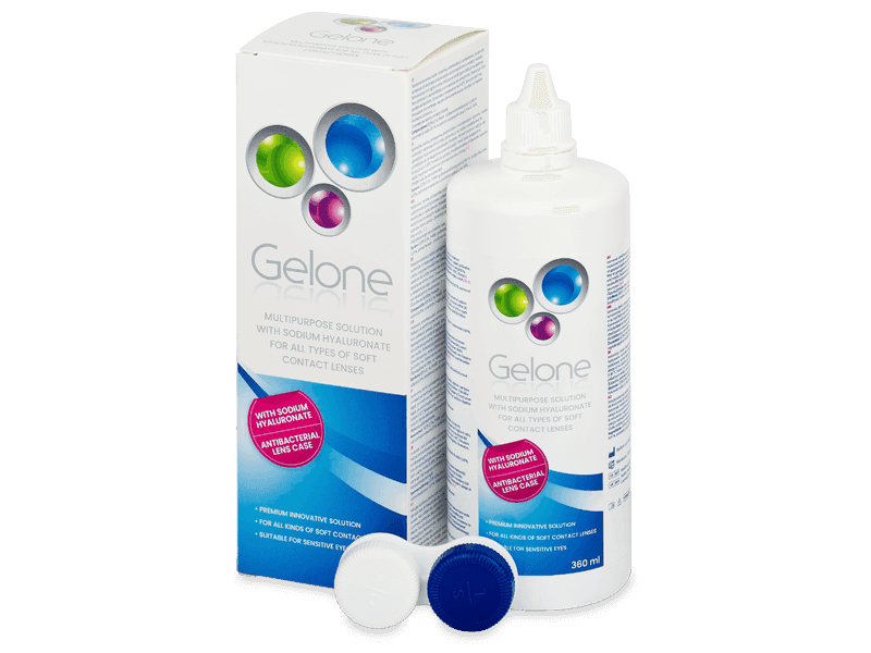 Gelone kontaktlencse folyadék 360 ml - Ápolószer
