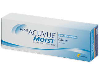 1 Day Acuvue Moist for Astigmatism (30 db lencse) - Tórikus kontaktlencsék